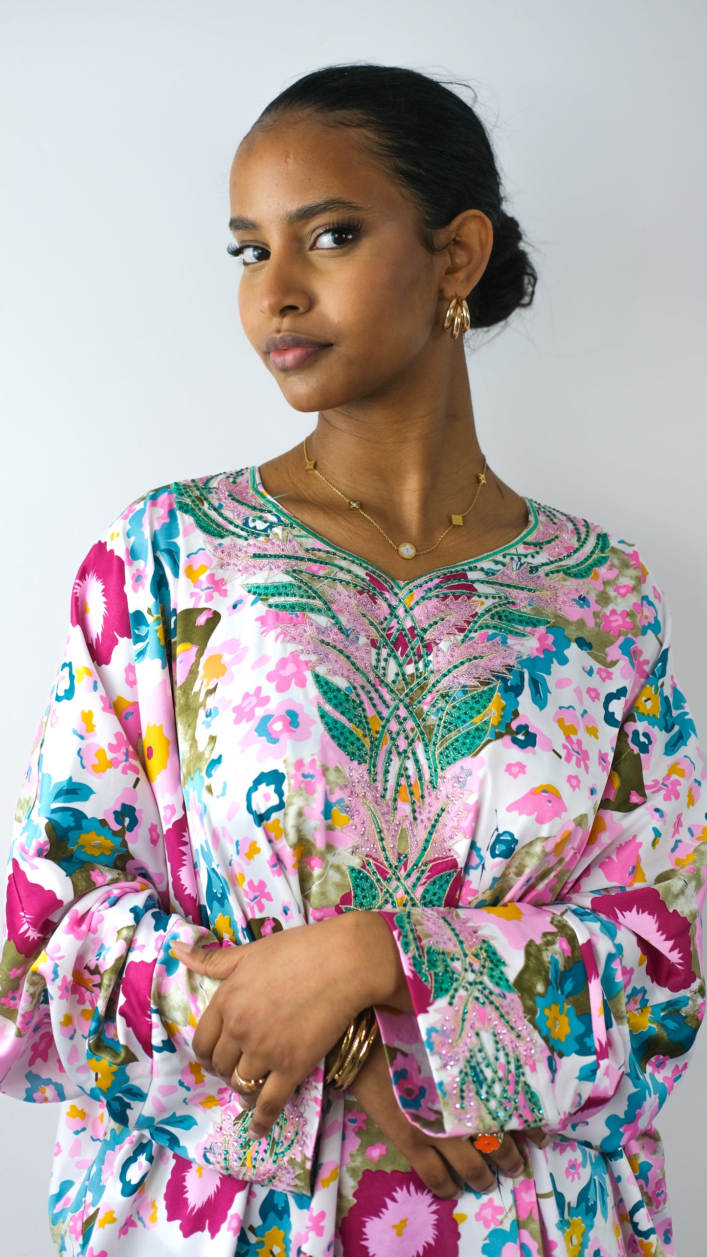 Makhawer Blanc en Soie | NATIVESK